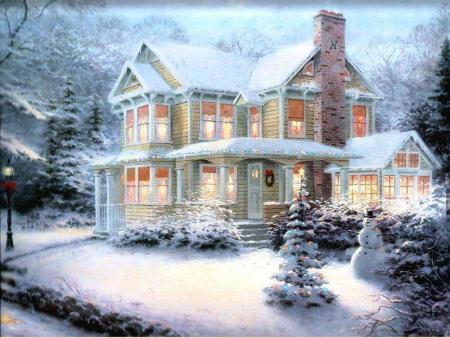 paysage d'hiver